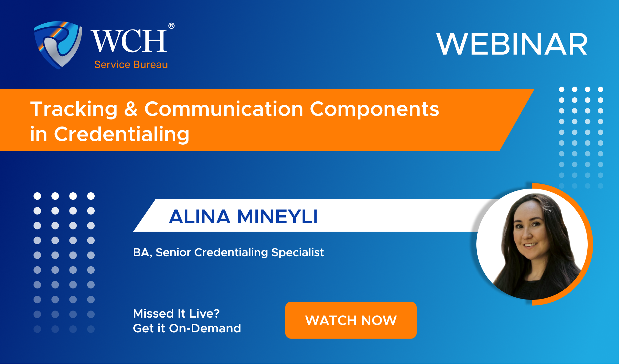 Tracking & Communication Components in Credentialing