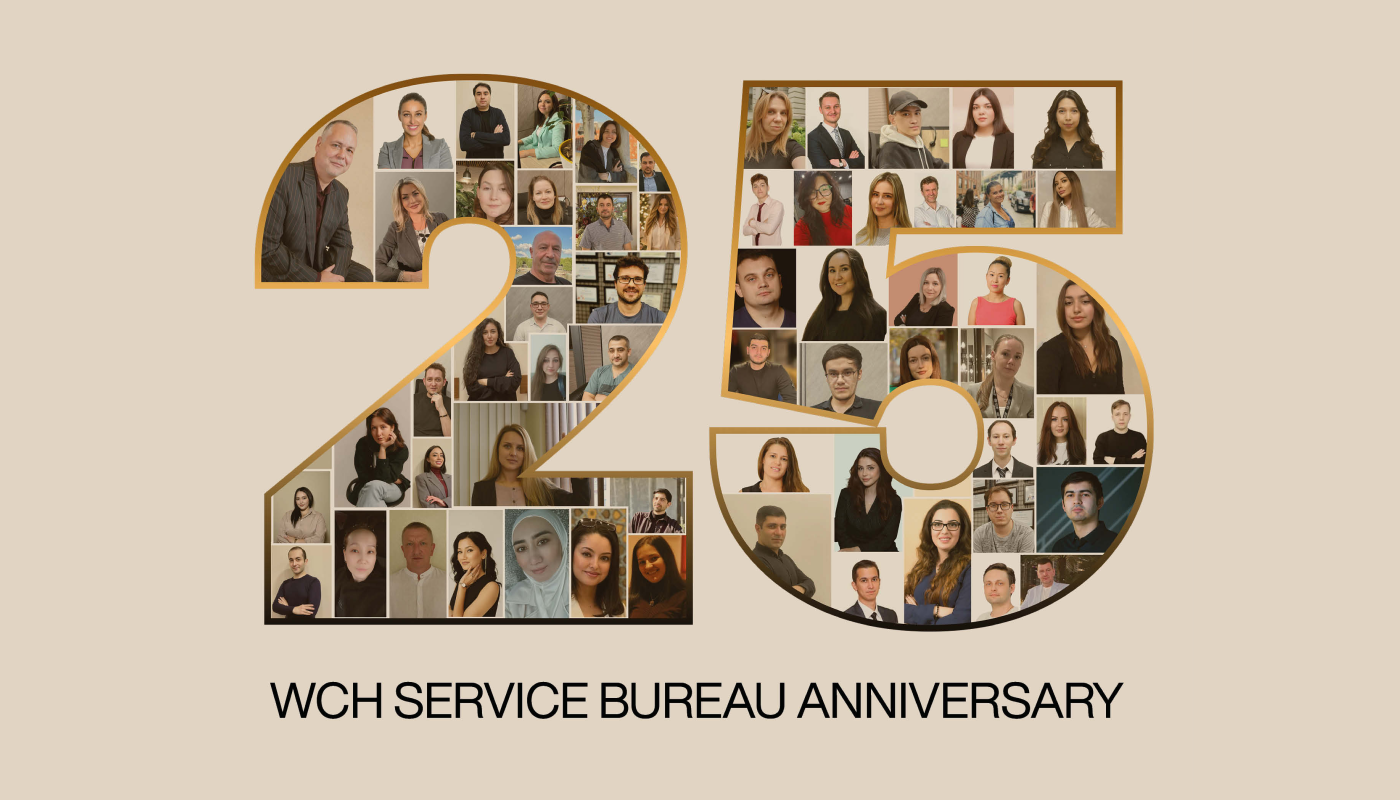 WCH Service Bureau — 25 Year Anniversary